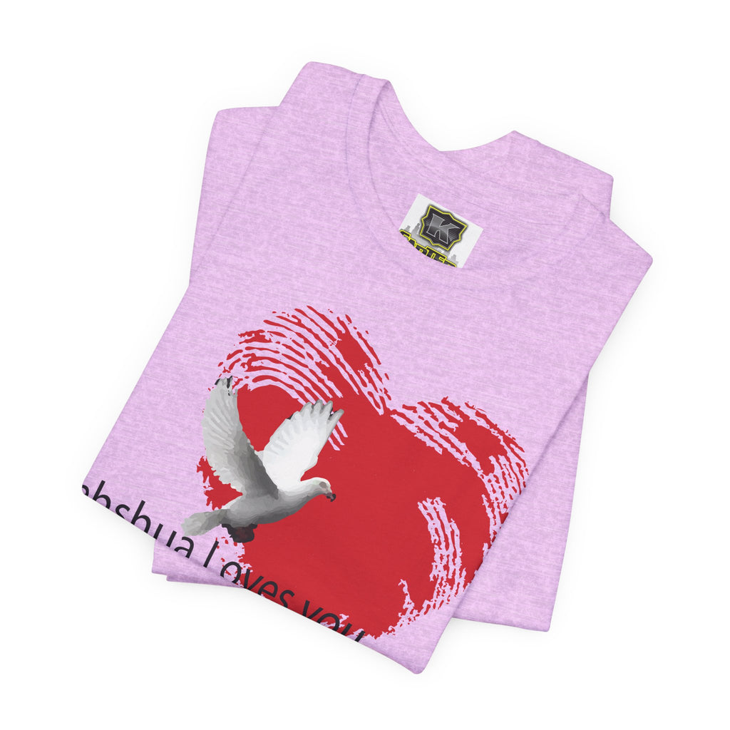 Yahshua loves me - Unisex Jersey Short Sleeve Tee