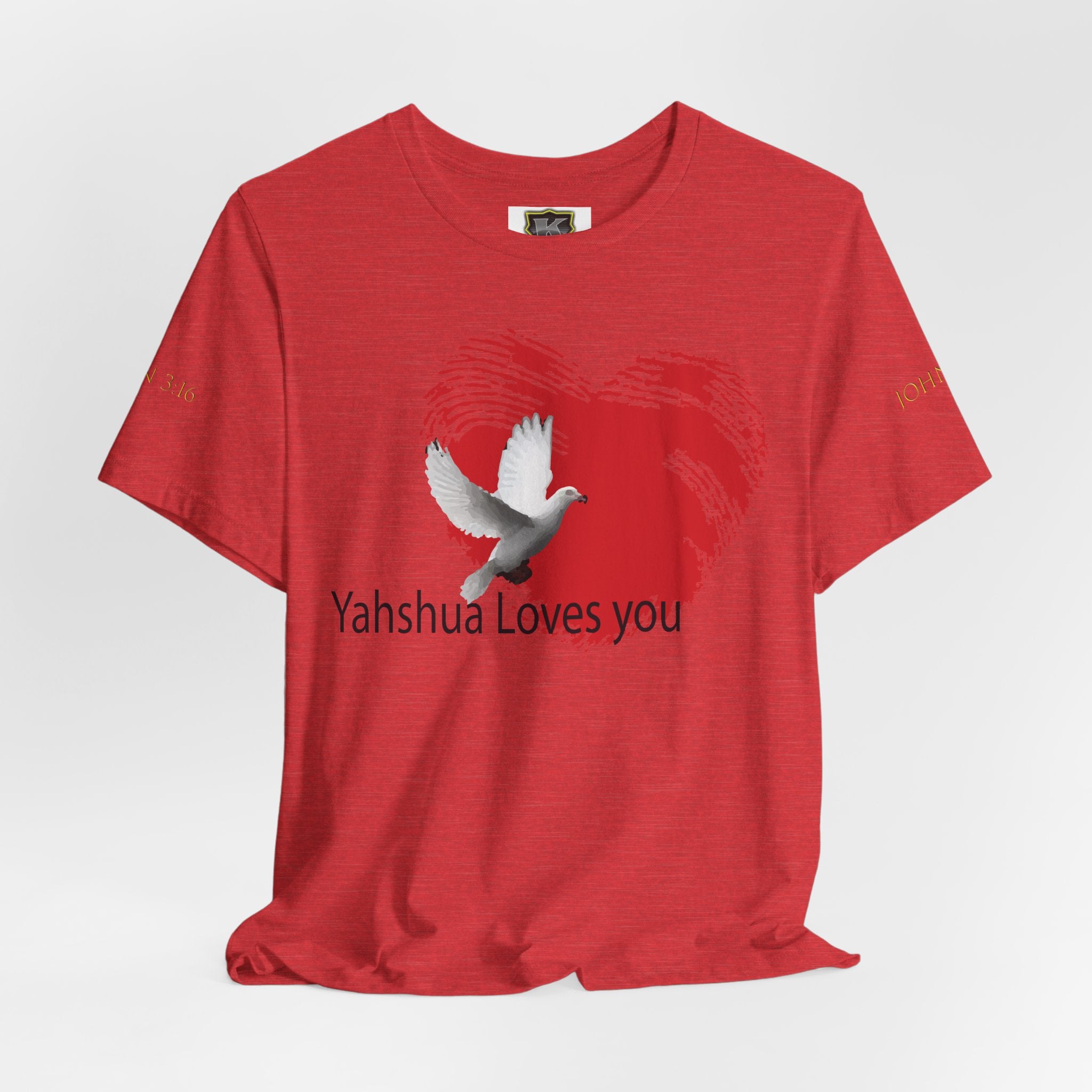 Yahshua loves me - Unisex Jersey Short Sleeve Tee