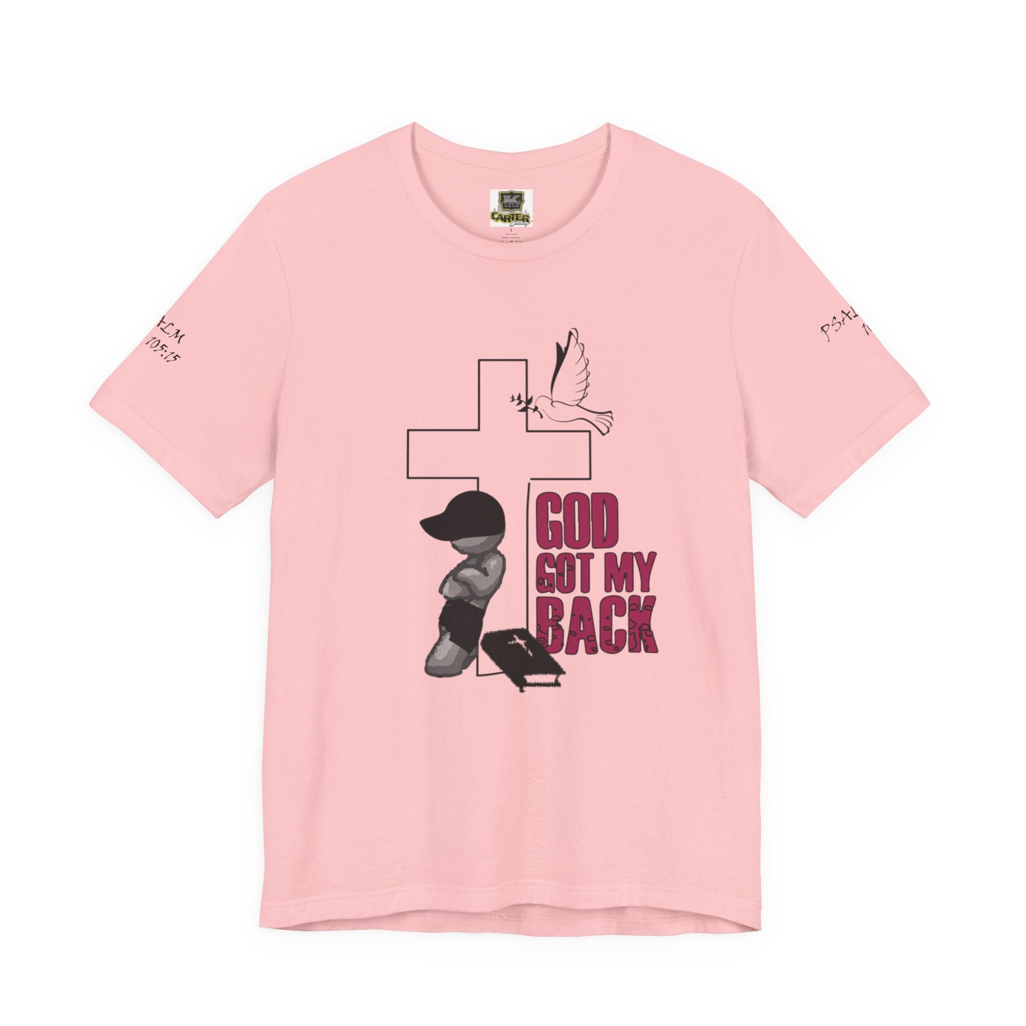 God got my back - Unisex Jersey Short Sleeve Tee