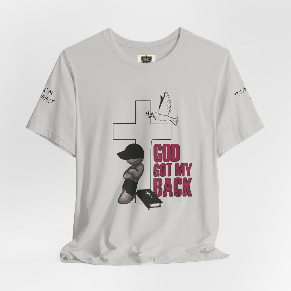 God got my back - Unisex Jersey Short Sleeve Tee