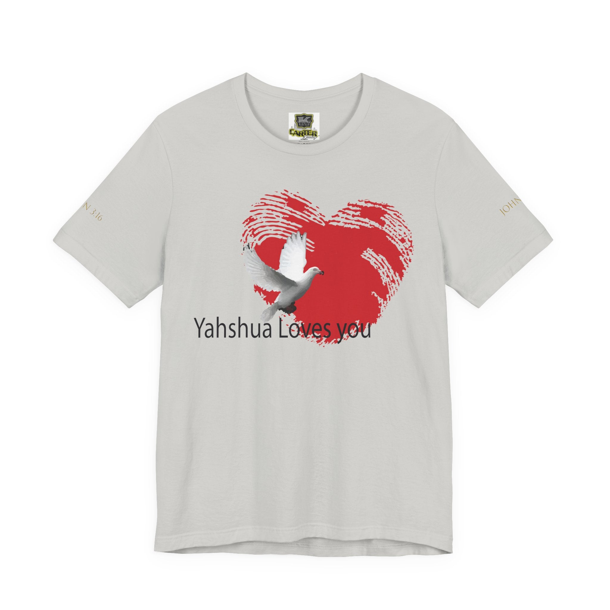 Yahshua loves me - Unisex Jersey Short Sleeve Tee