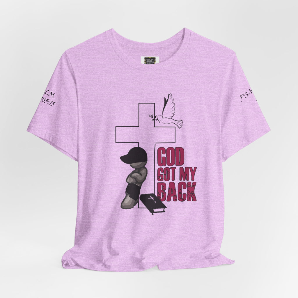 God got my back - Unisex Jersey Short Sleeve Tee