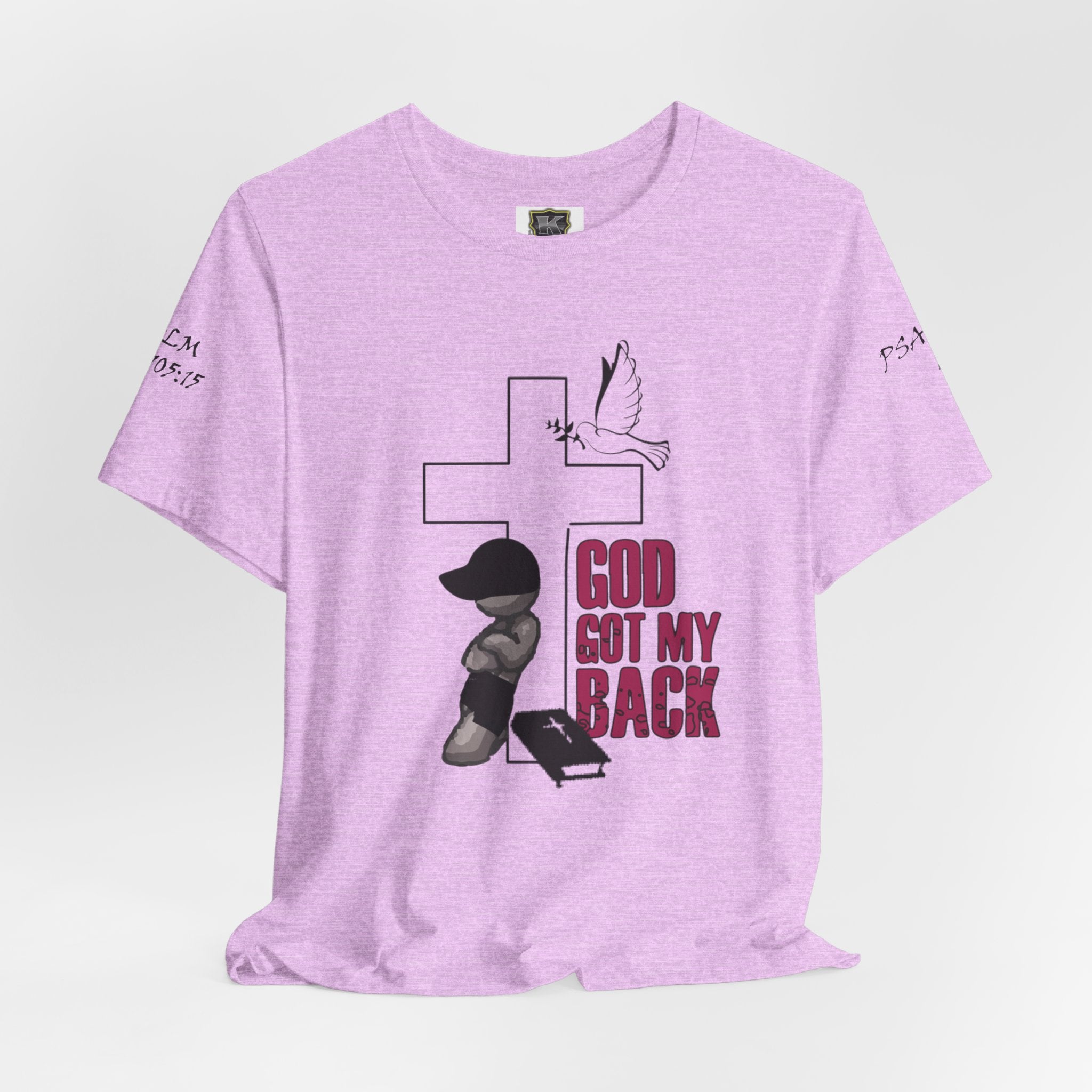 God got my back - Unisex Jersey Short Sleeve Tee