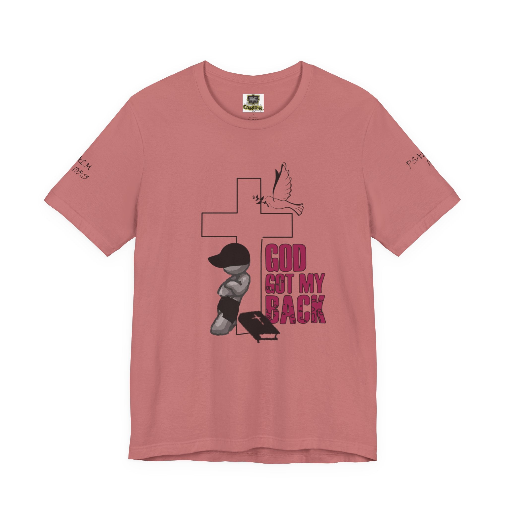 God got my back - Unisex Jersey Short Sleeve Tee