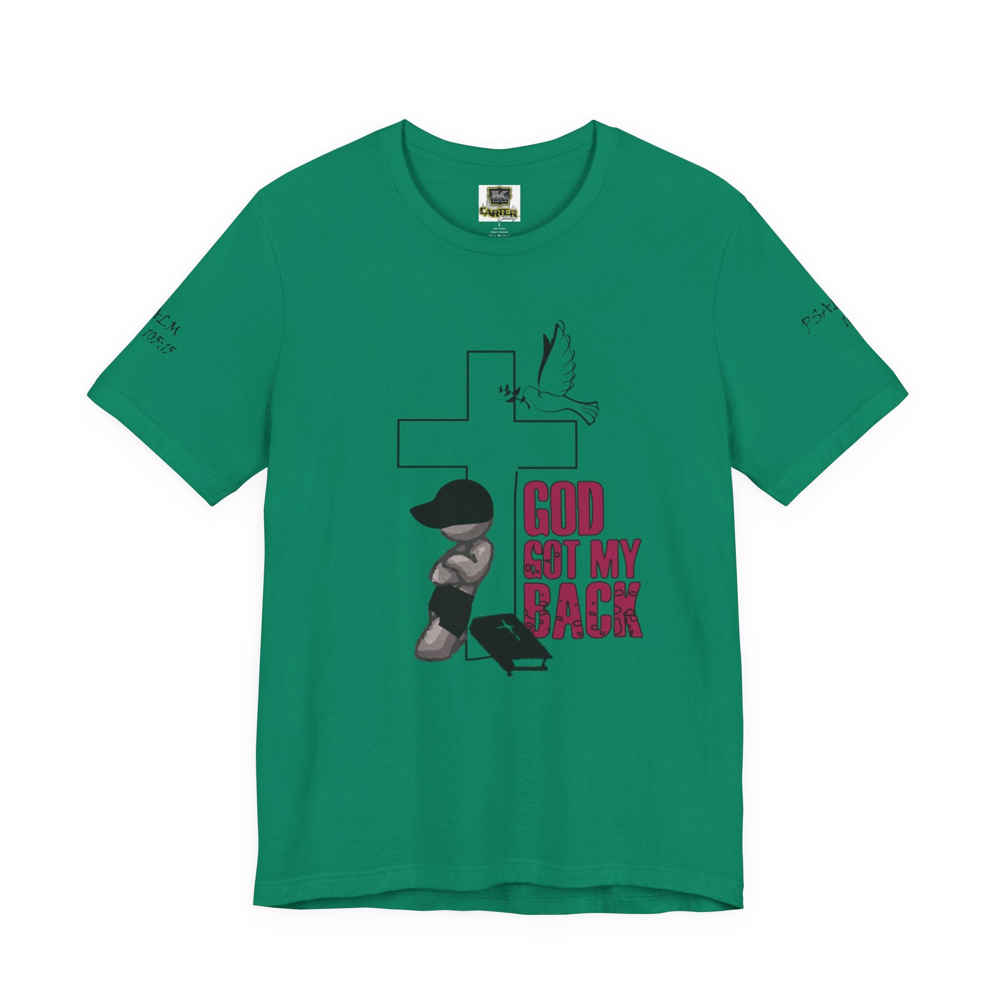 God got my back - Unisex Jersey Short Sleeve Tee