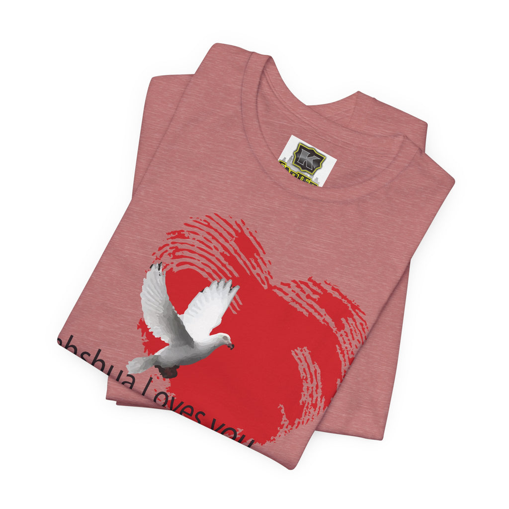 Yahshua loves me - Unisex Jersey Short Sleeve Tee