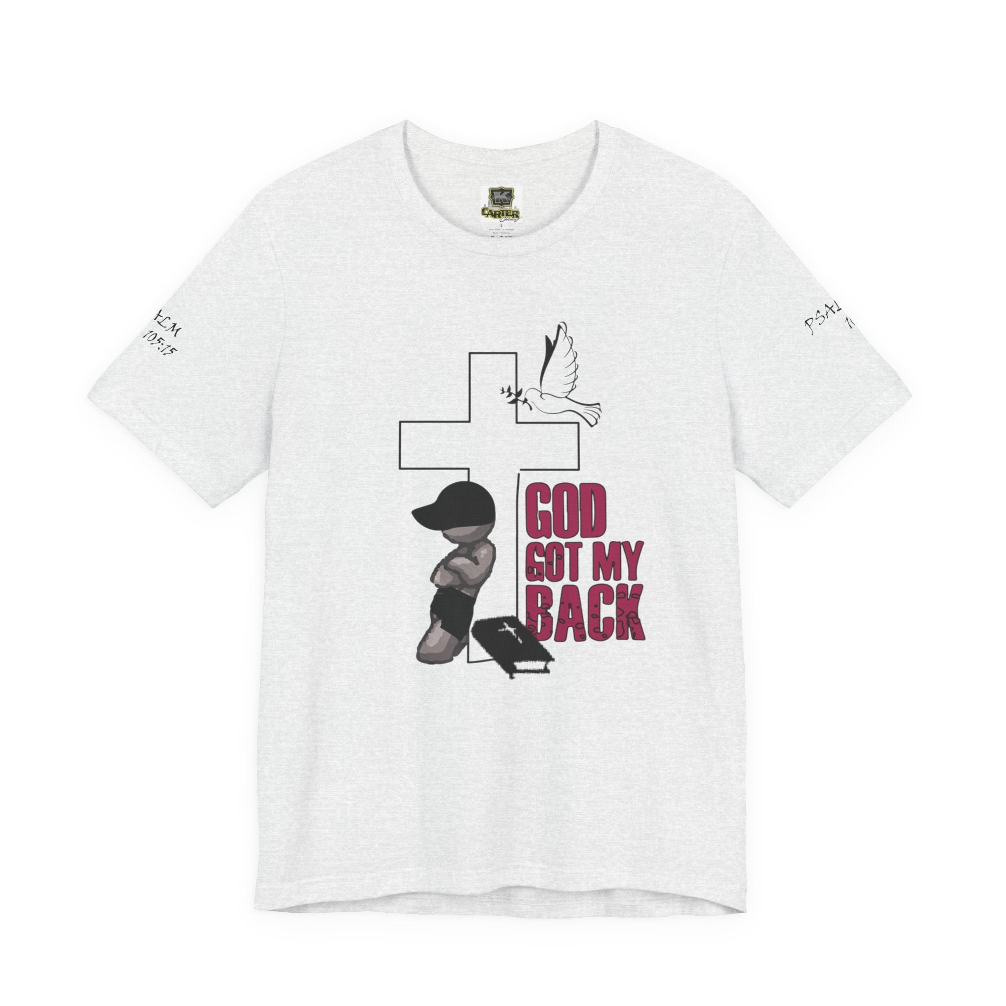 God got my back - Unisex Jersey Short Sleeve Tee