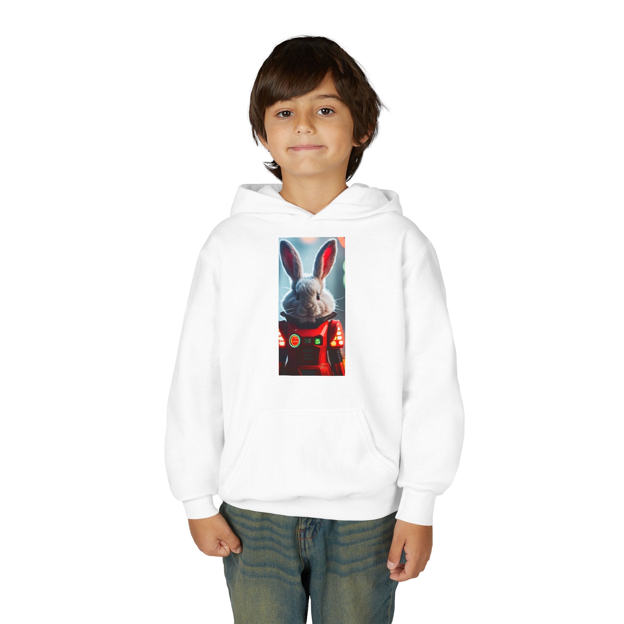 Robunny - Youth Heavy Blend Hooded Sweatshirt