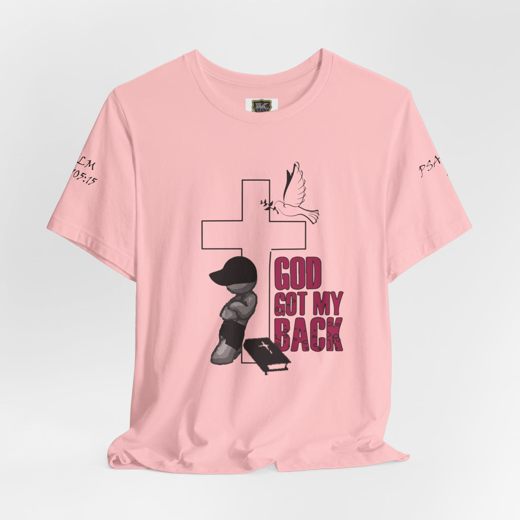 God got my back - Unisex Jersey Short Sleeve Tee