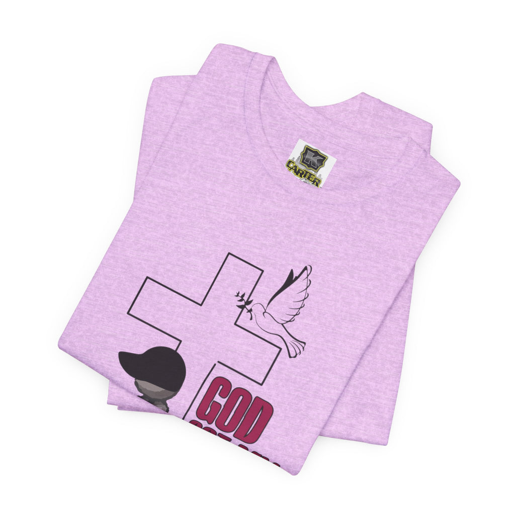 God got my back - Unisex Jersey Short Sleeve Tee