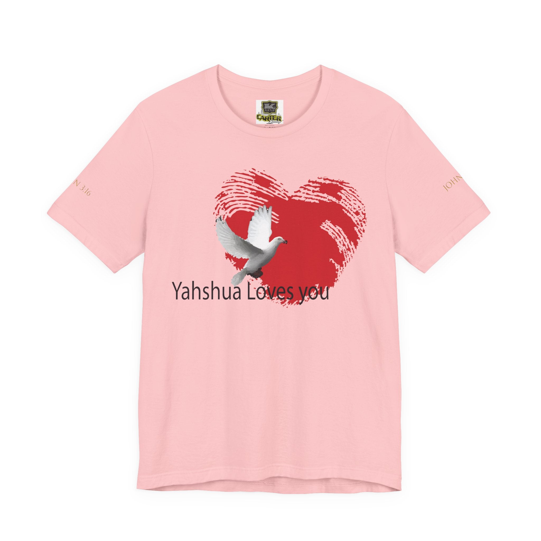 Yahshua loves me - Unisex Jersey Short Sleeve Tee