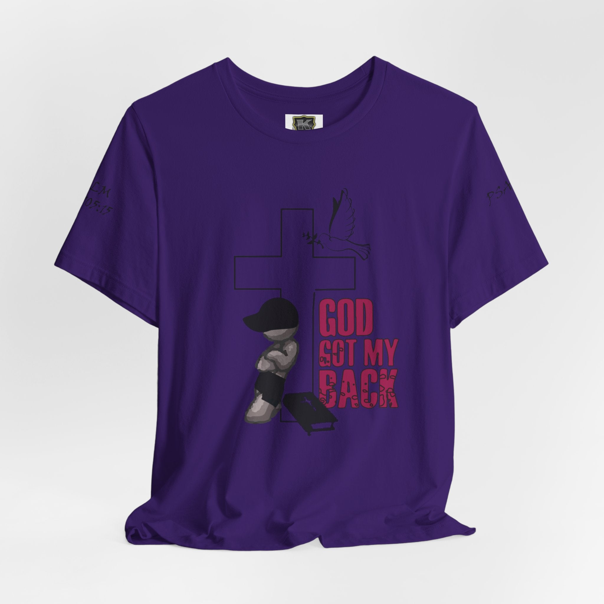 God got my back - Unisex Jersey Short Sleeve Tee