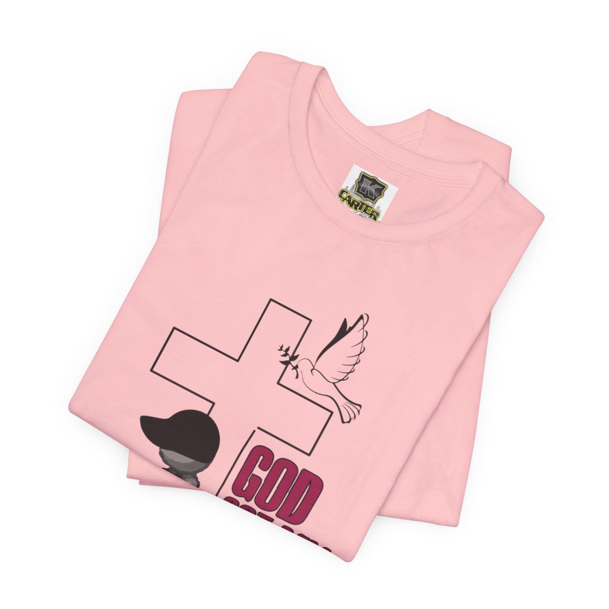 God got my back - Unisex Jersey Short Sleeve Tee
