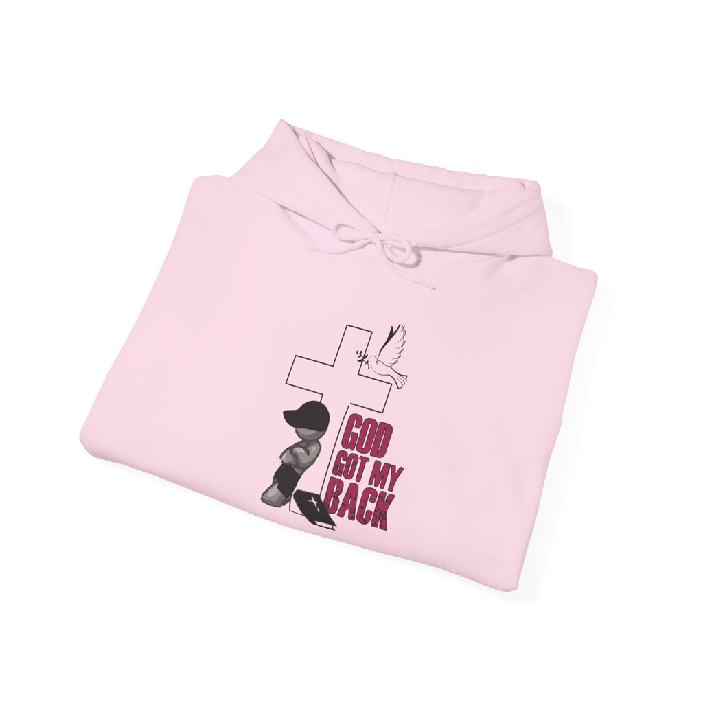 God got my back - Unisex Heavy Blend™ Hooded Sweatshirt