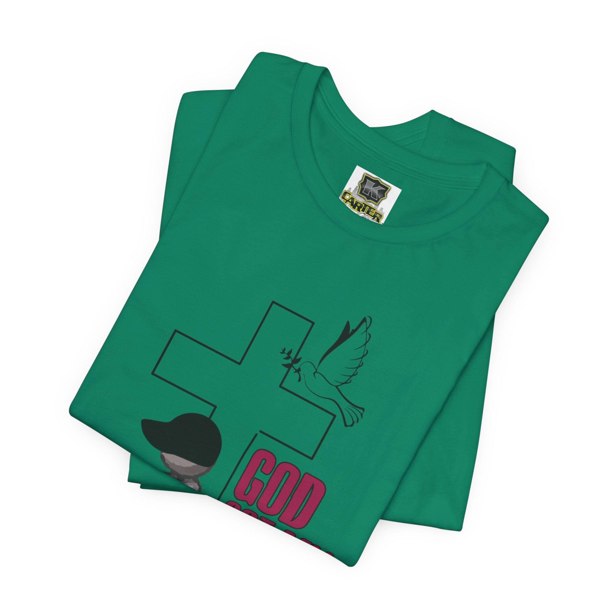 God got my back - Unisex Jersey Short Sleeve Tee