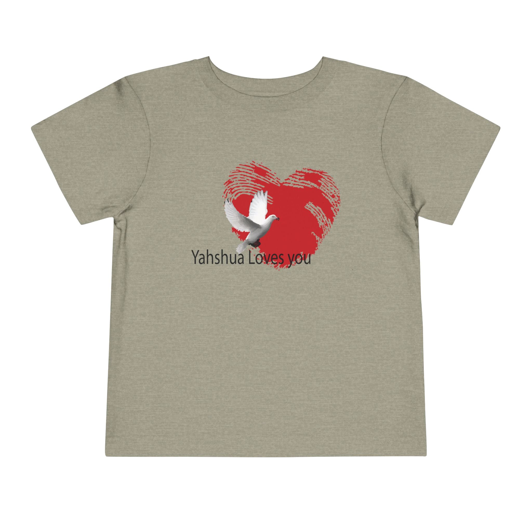 Yahshua loves you - Toddler Short Sleeve Tee