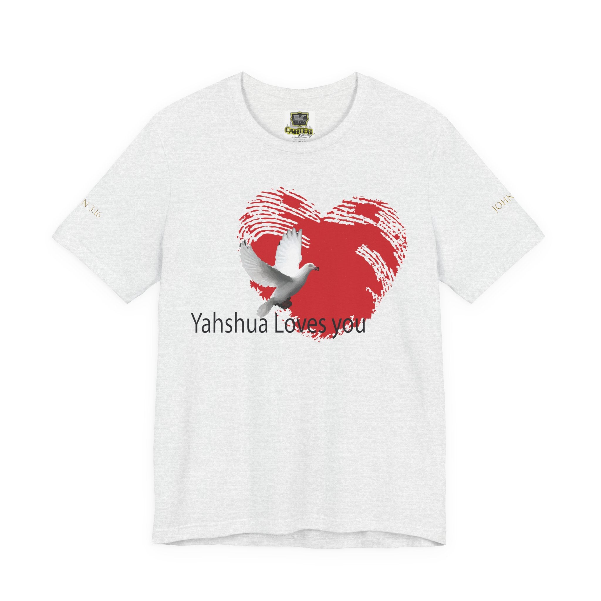 Yahshua loves me - Unisex Jersey Short Sleeve Tee