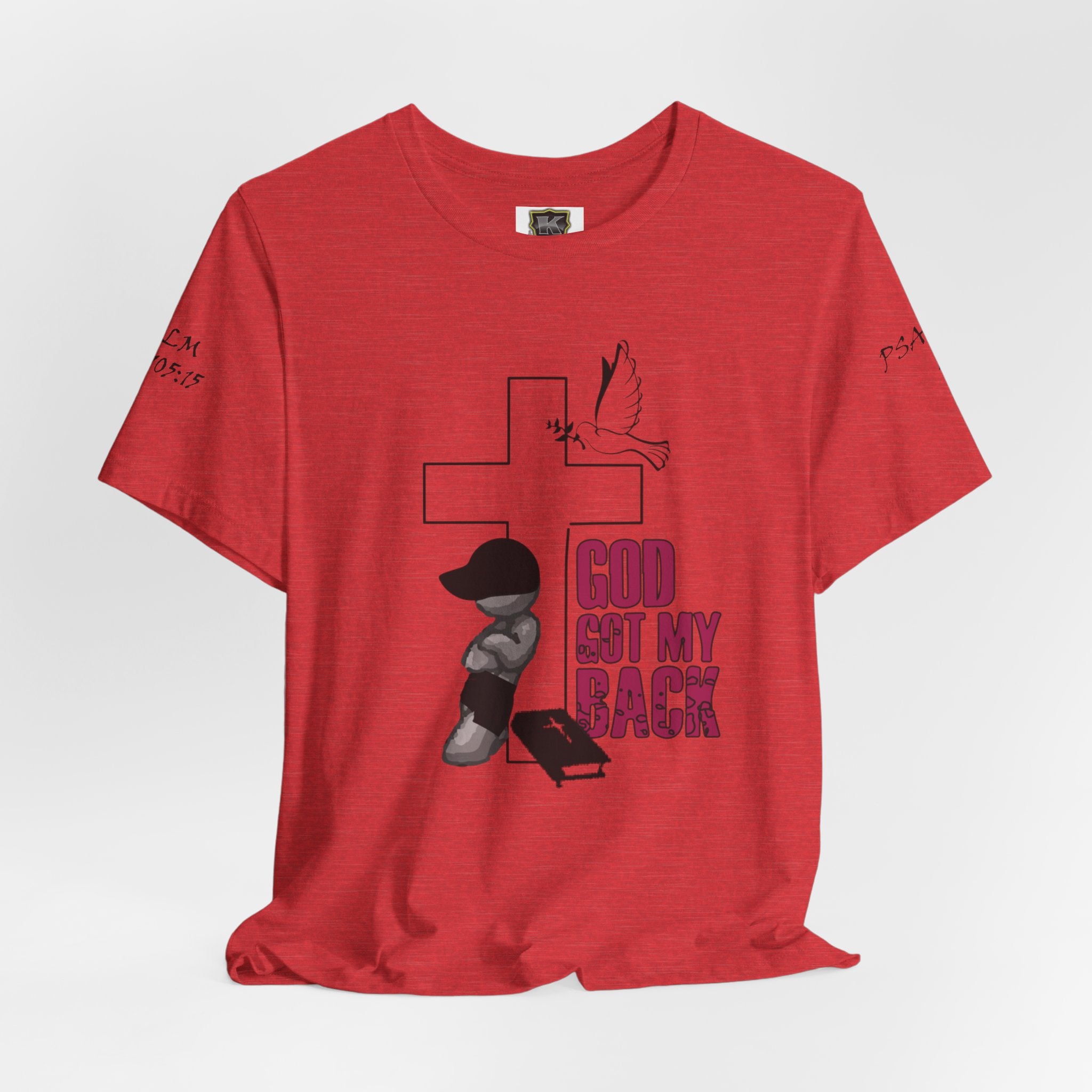 God got my back - Unisex Jersey Short Sleeve Tee