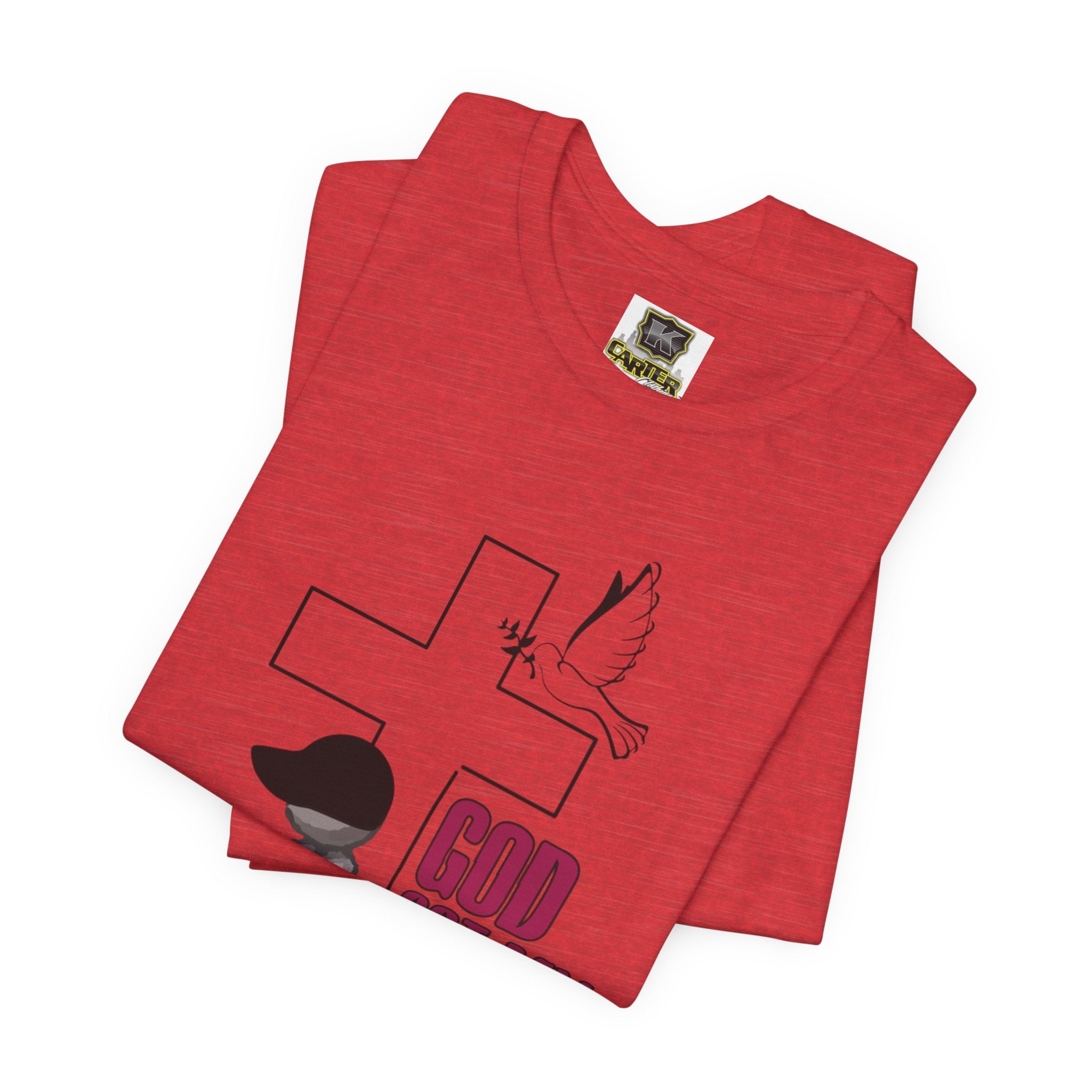 God got my back - Unisex Jersey Short Sleeve Tee