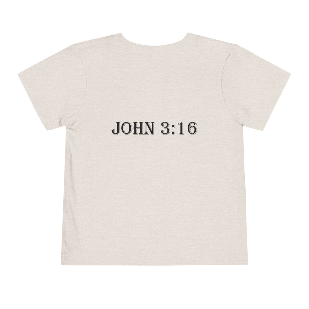 Yahshua loves you - Toddler Short Sleeve Tee