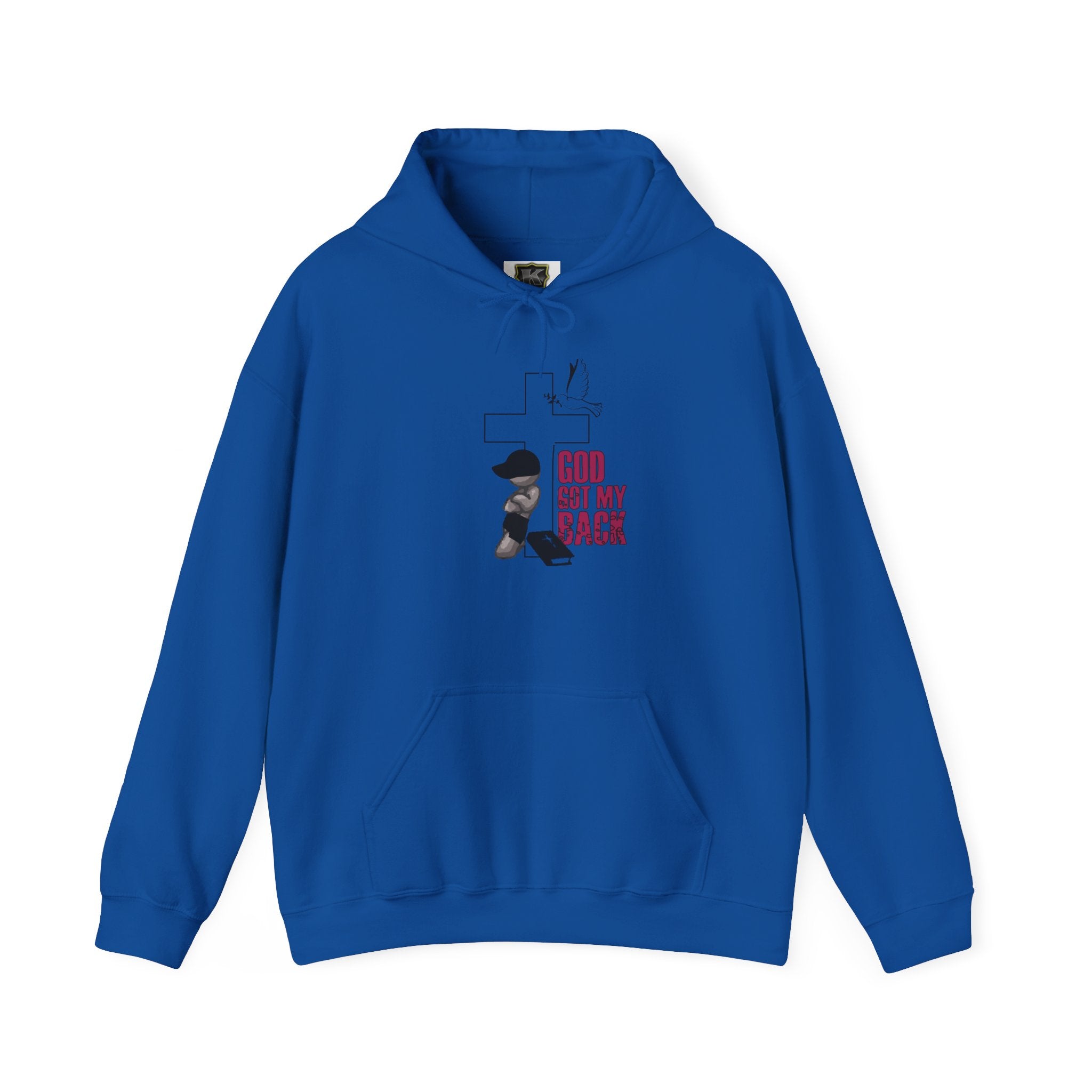 God got my back - Unisex Heavy Blend™ Hooded Sweatshirt