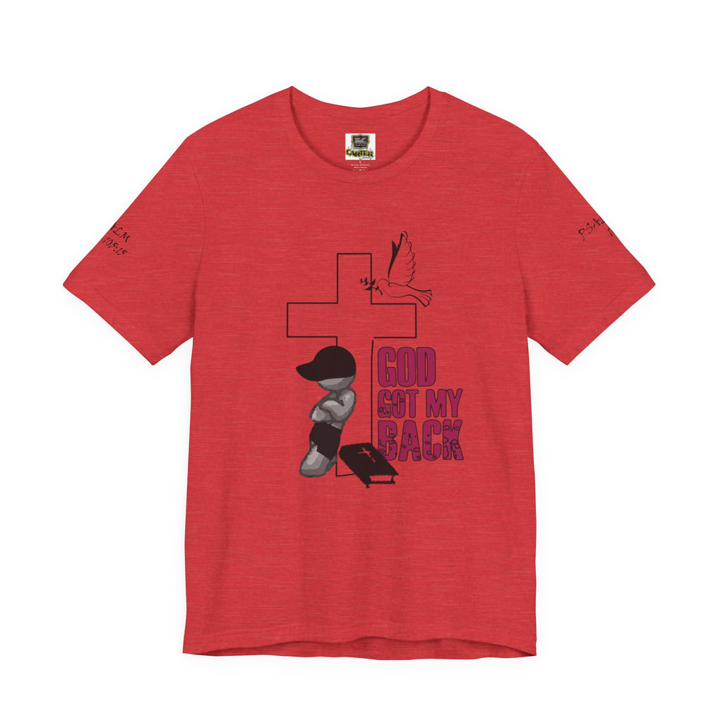 God got my back - Unisex Jersey Short Sleeve Tee