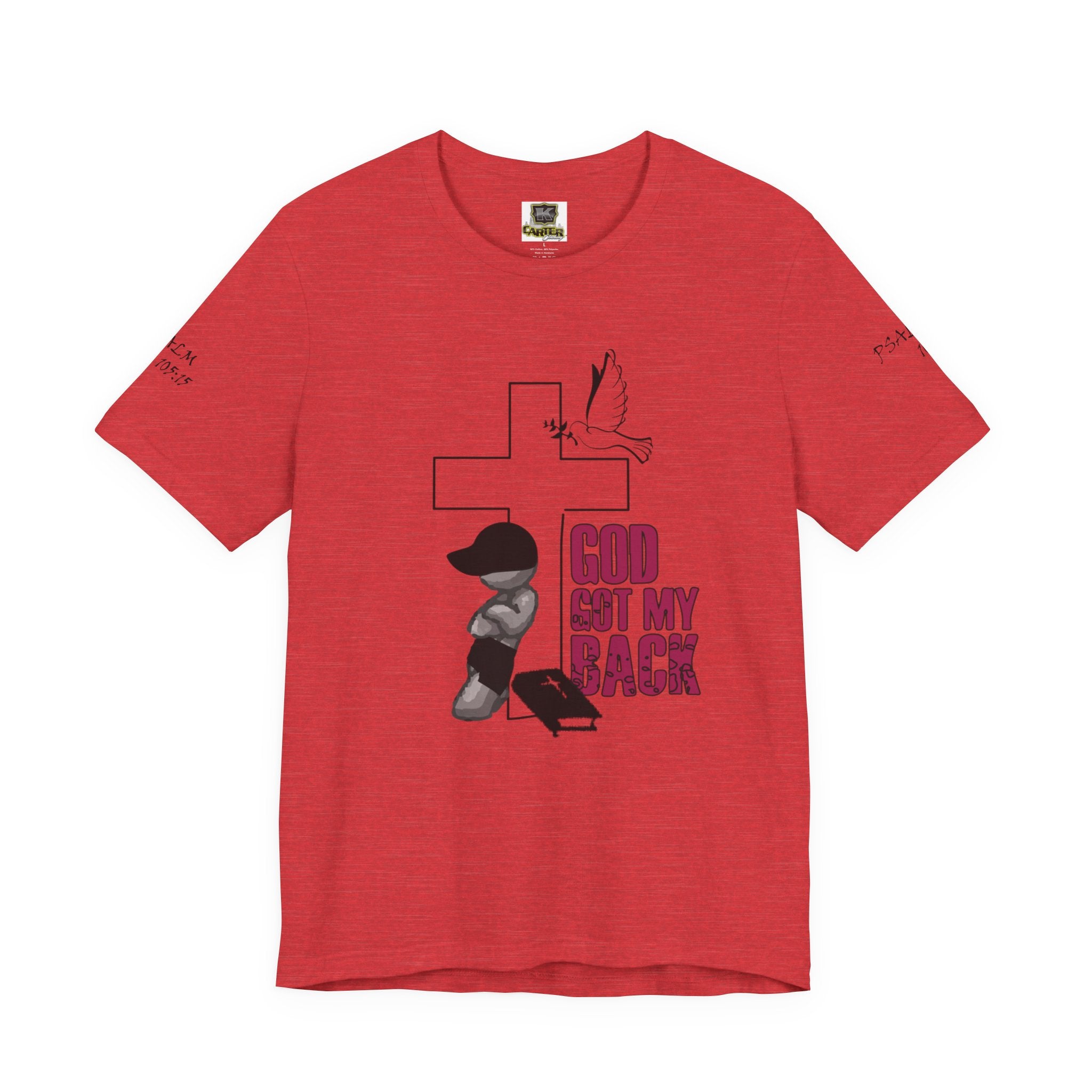God got my back - Unisex Jersey Short Sleeve Tee