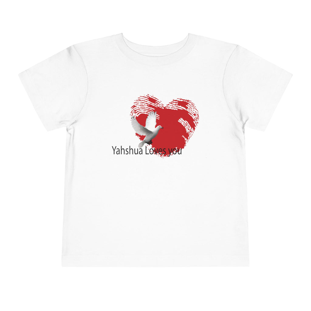 Yahshua loves you - Toddler Short Sleeve Tee