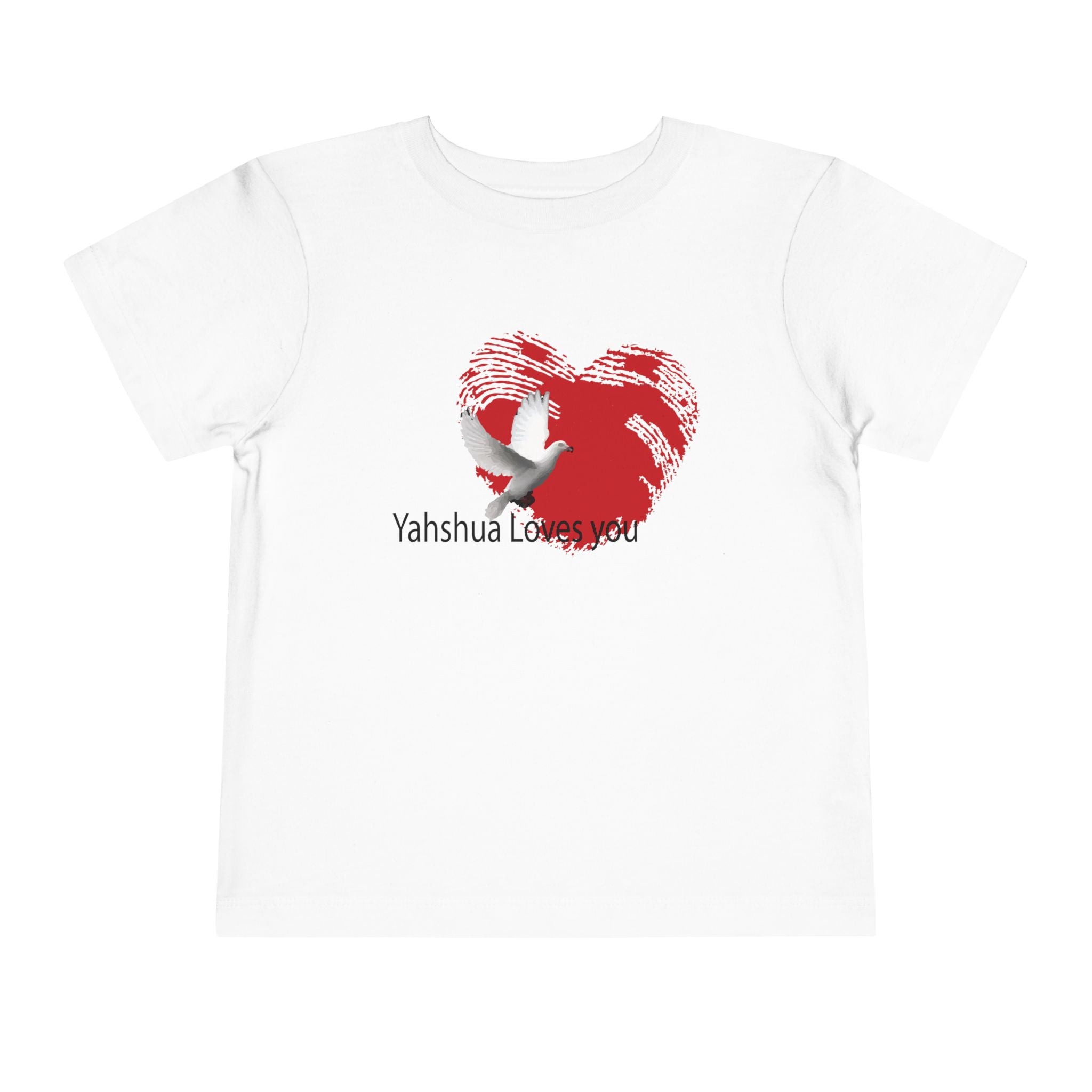 Yahshua loves you - Toddler Short Sleeve Tee