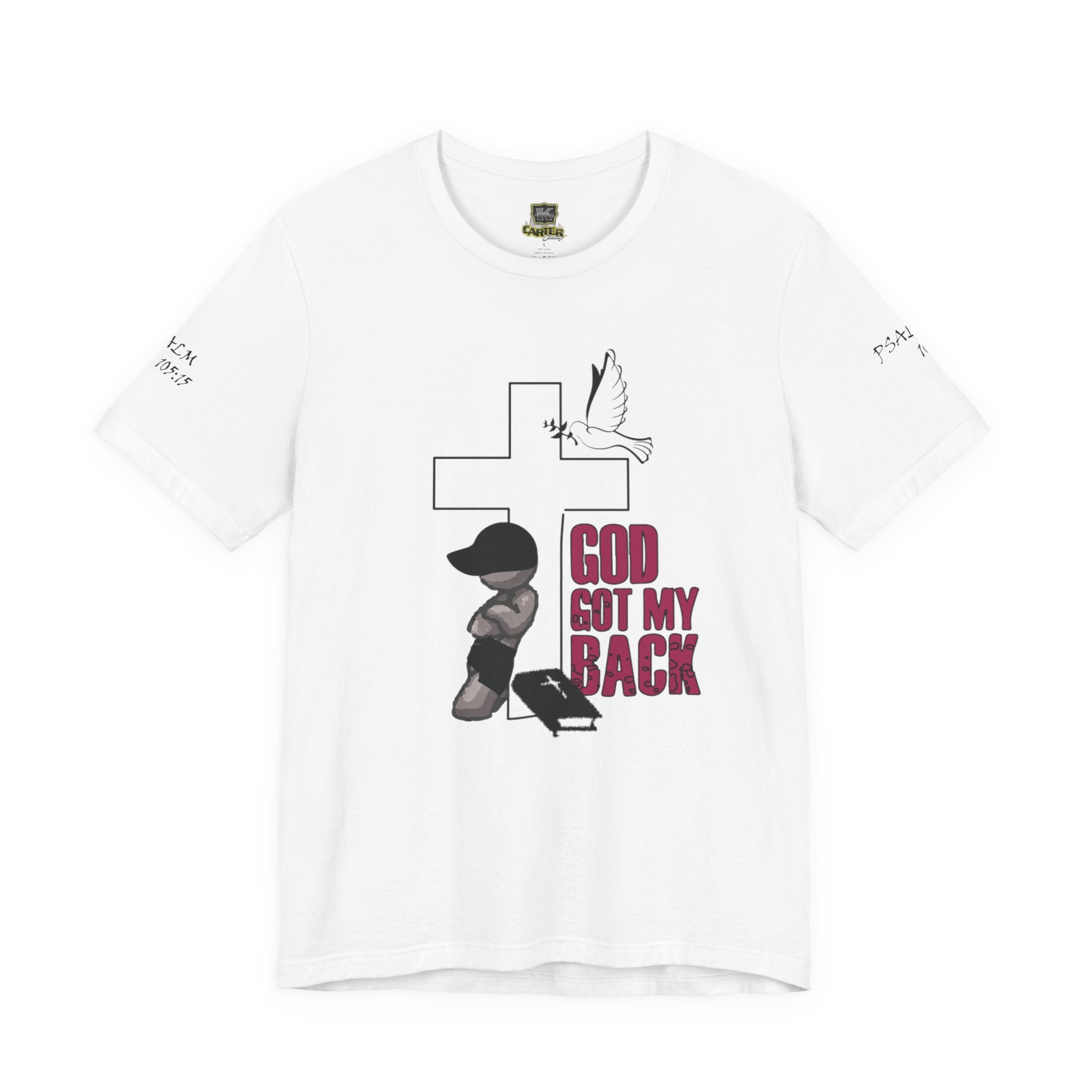 God got my back - Unisex Jersey Short Sleeve Tee