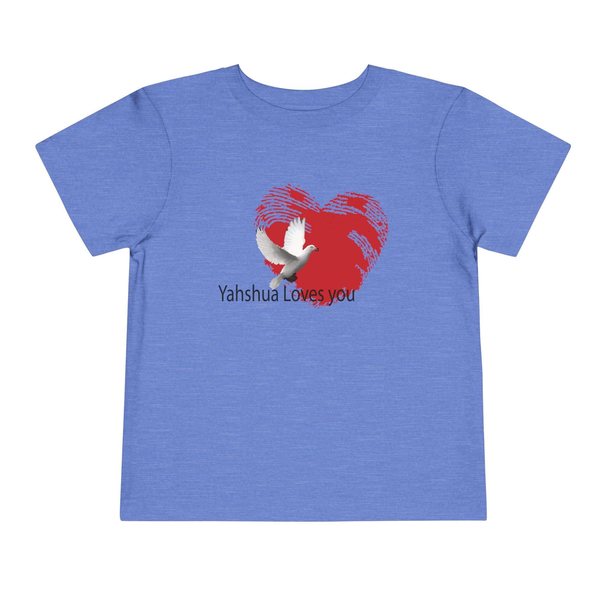 Yahshua loves you - Toddler Short Sleeve Tee