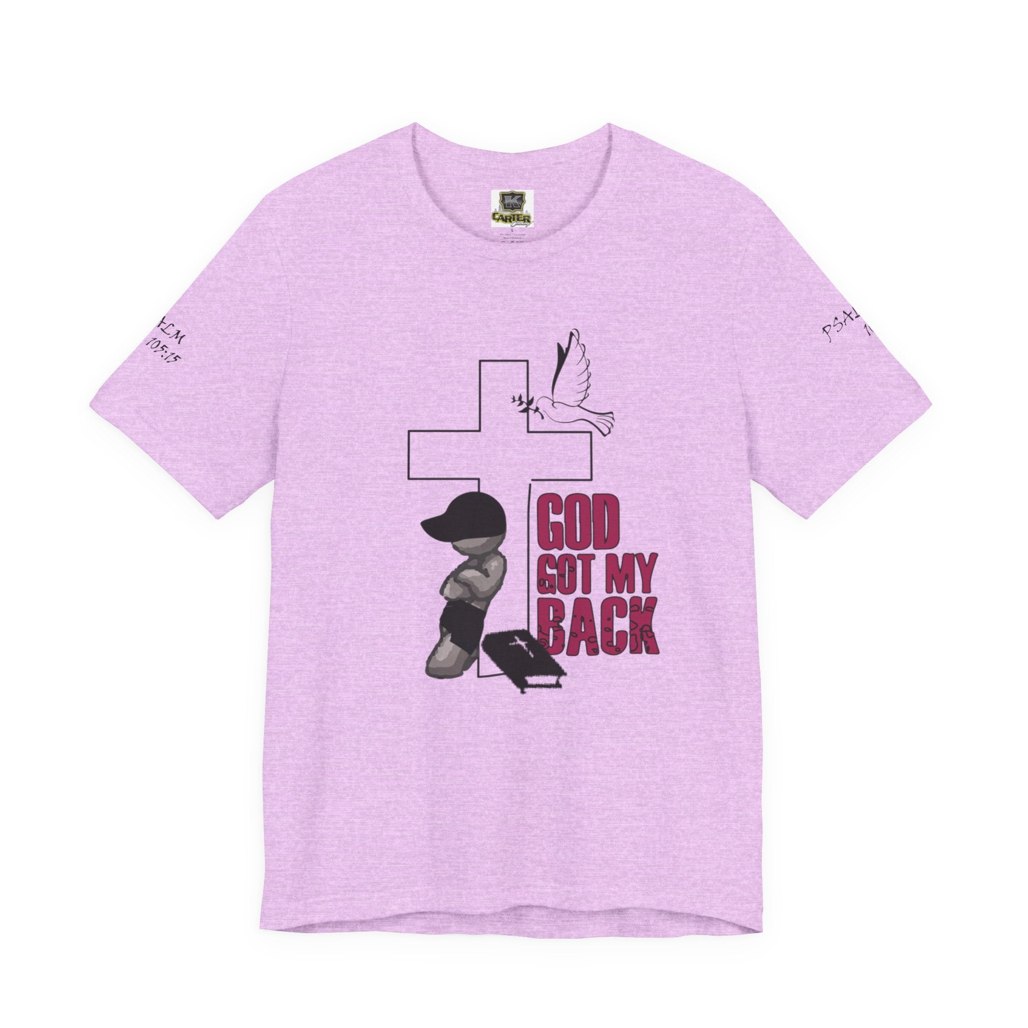 God got my back - Unisex Jersey Short Sleeve Tee