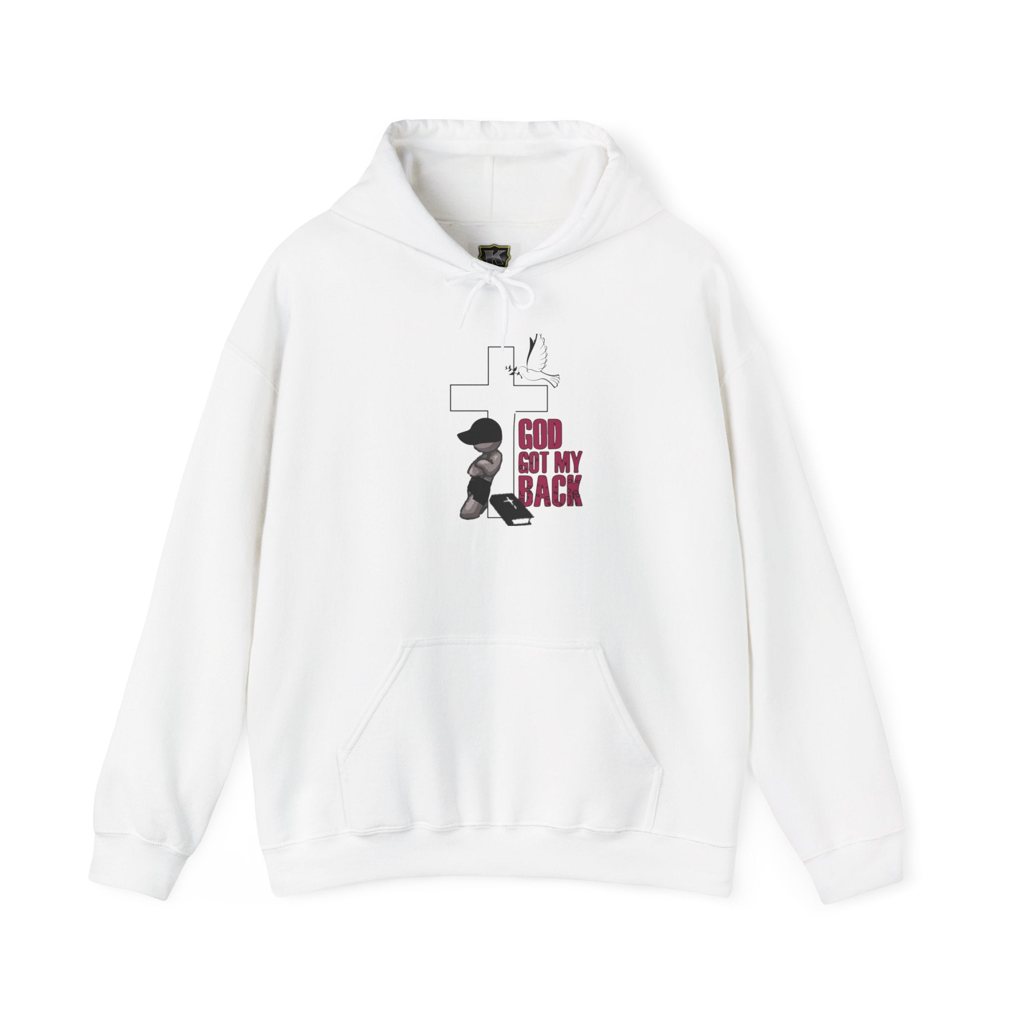 God got my back - Unisex Heavy Blend™ Hooded Sweatshirt