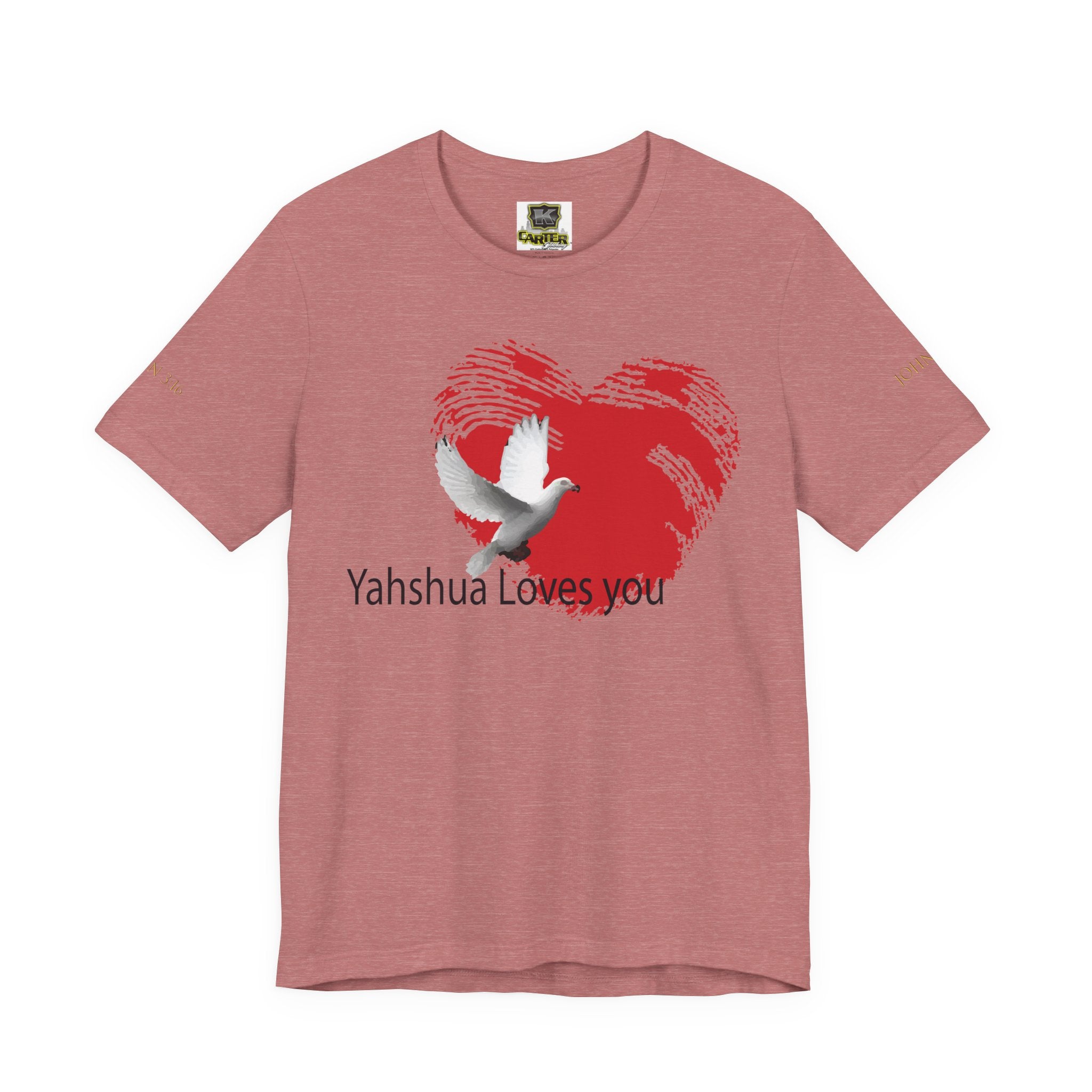 Yahshua loves me - Unisex Jersey Short Sleeve Tee