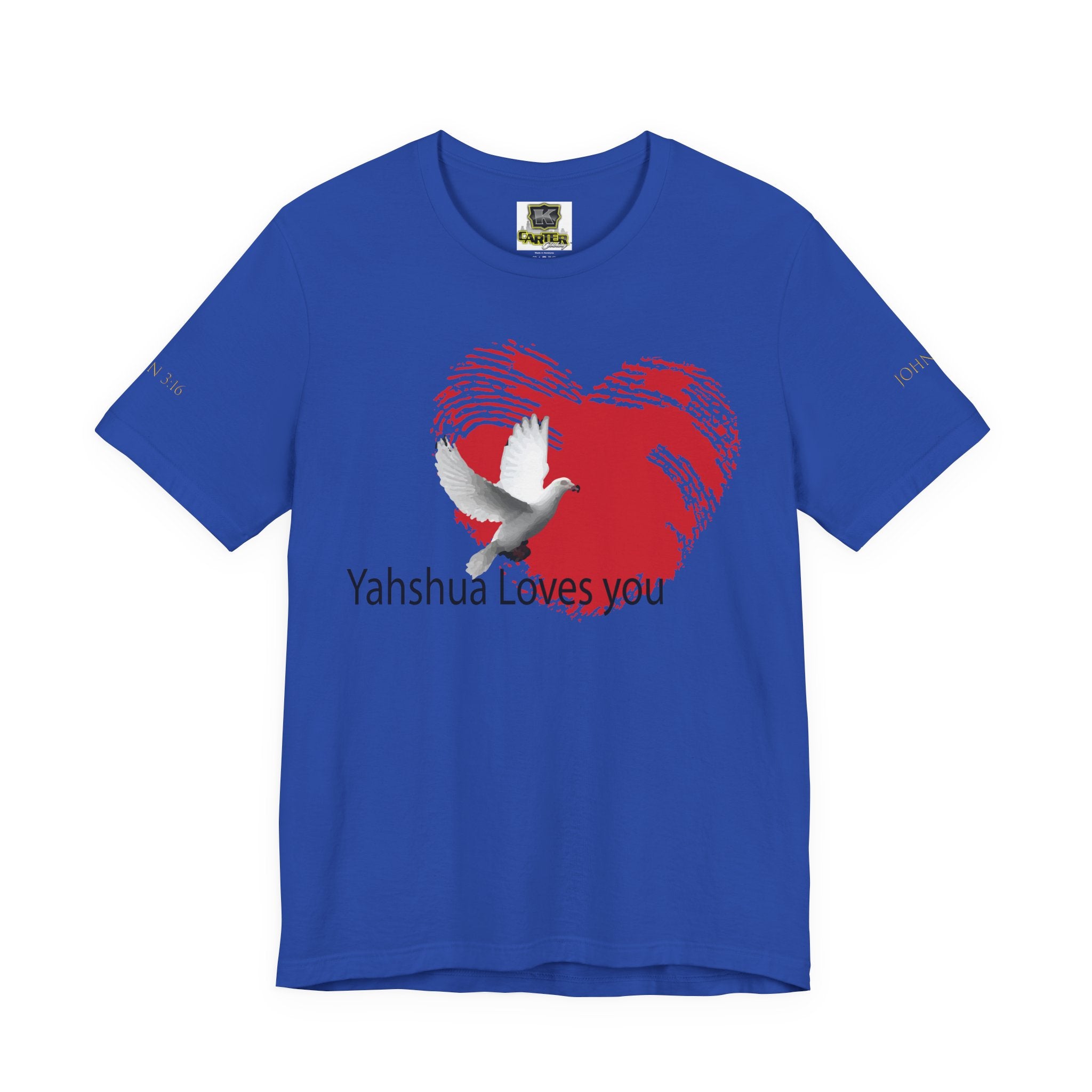 Yahshua loves me - Unisex Jersey Short Sleeve Tee