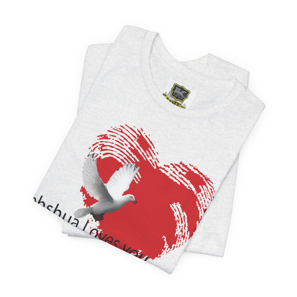 Yahshua loves me - Unisex Jersey Short Sleeve Tee