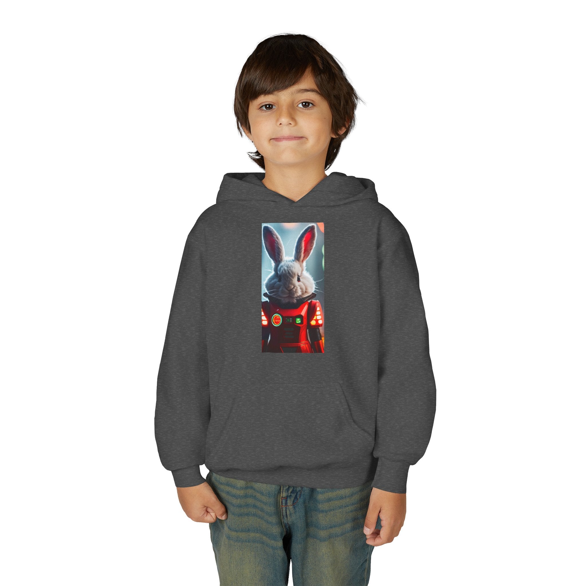 Robunny - Youth Heavy Blend Hooded Sweatshirt