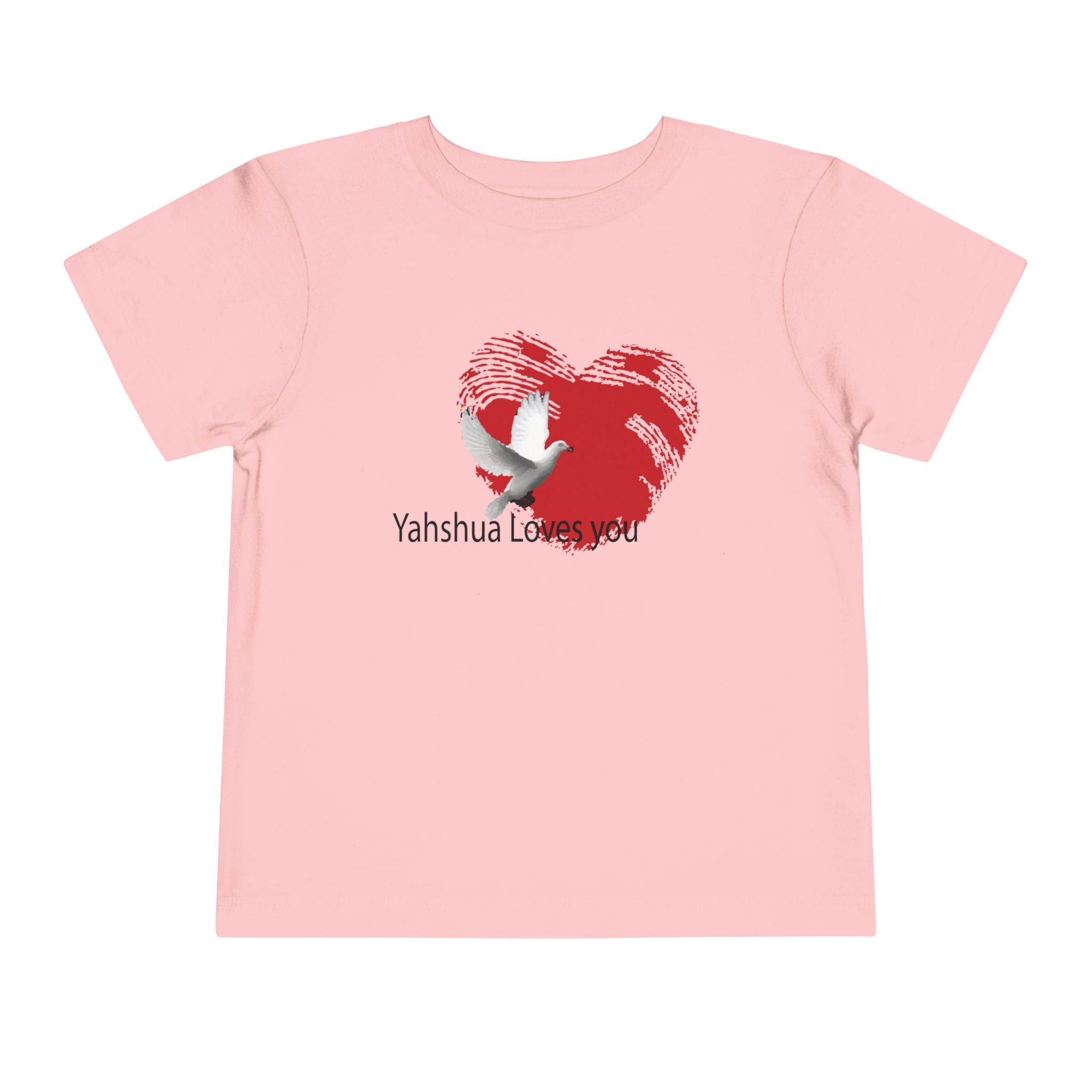 Yahshua loves you - Toddler Short Sleeve Tee