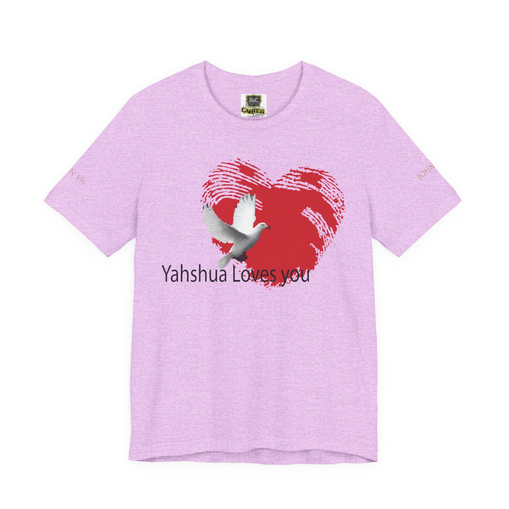 Yahshua loves me - Unisex Jersey Short Sleeve Tee