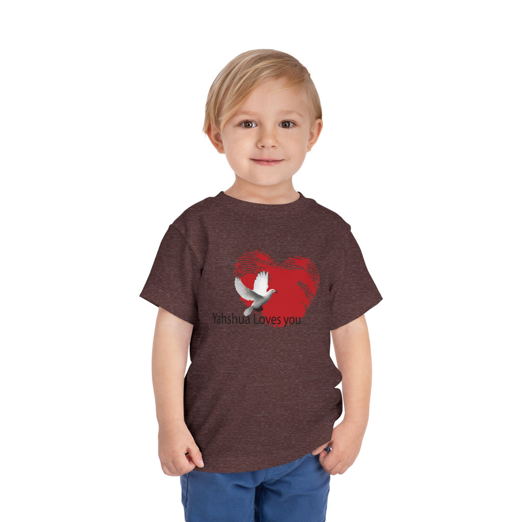 Yahshua loves you - Toddler Short Sleeve Tee