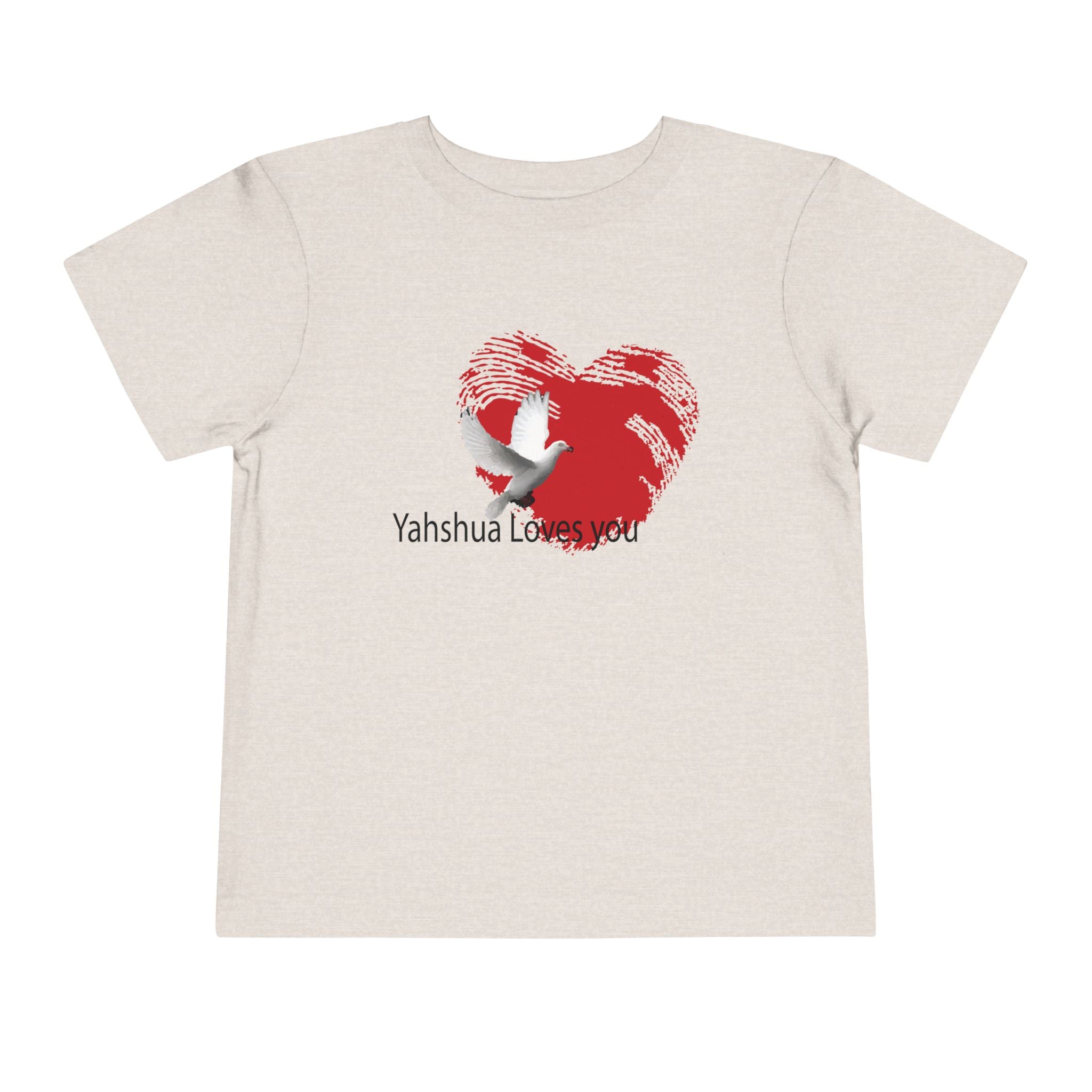 Yahshua loves you - Toddler Short Sleeve Tee