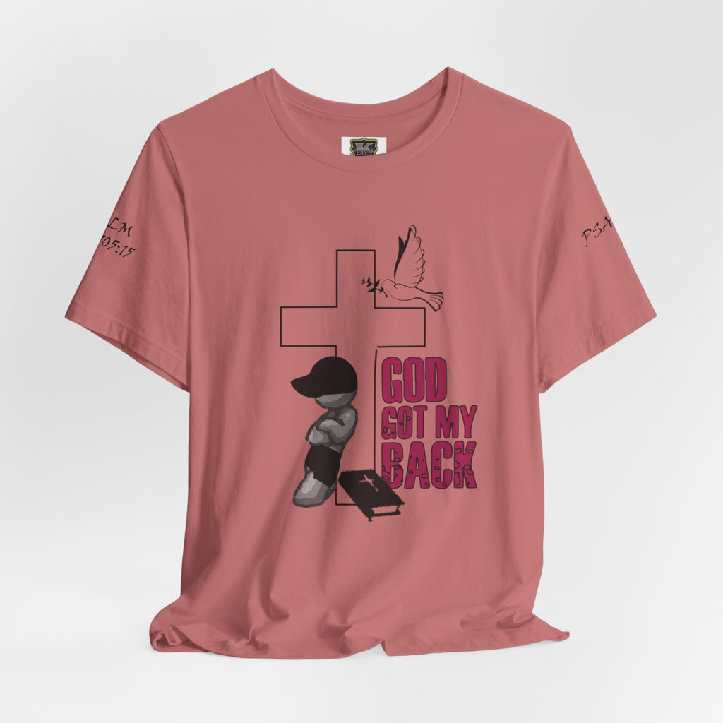 God got my back - Unisex Jersey Short Sleeve Tee
