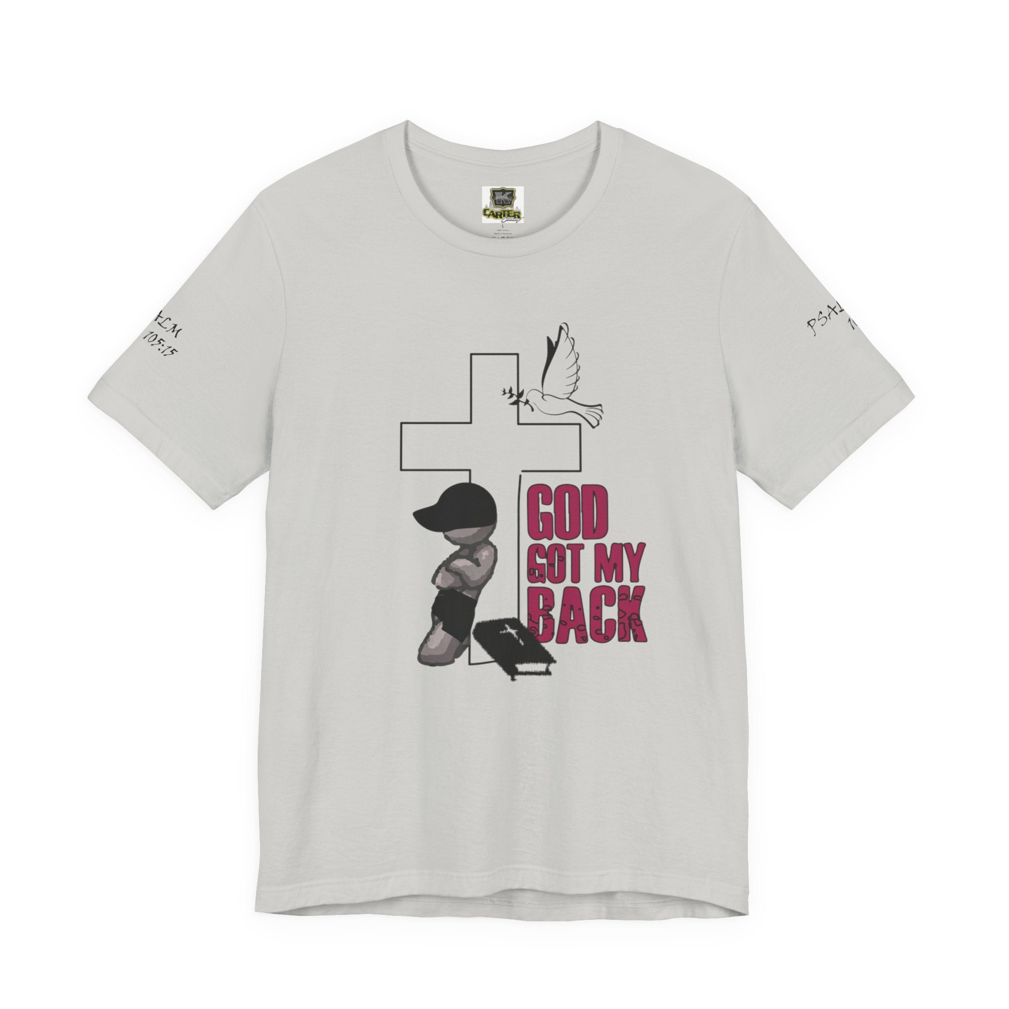 God got my back - Unisex Jersey Short Sleeve Tee